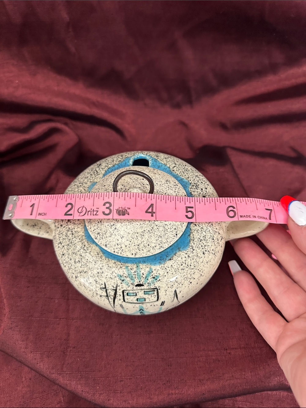 โจ Vintage Loma of Arizona Sugar Bowl Kachina Design ๐๏ธ๐ - Picture 11 of 11